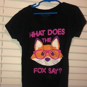What does the fox say shirt